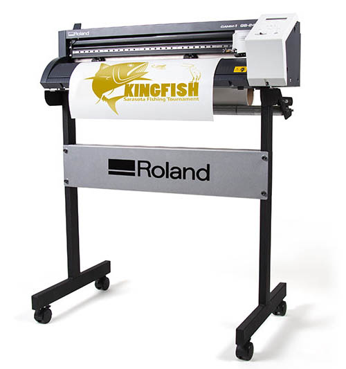 Roland Gs24 vinyl cutter with stand